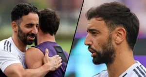 Amorim tán thành phát biểu chê MU "lười" của Bruno Fernandes