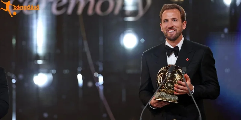 Harry Kane khẳng định phong độ qua danh hiệu Quả bóng Vàng