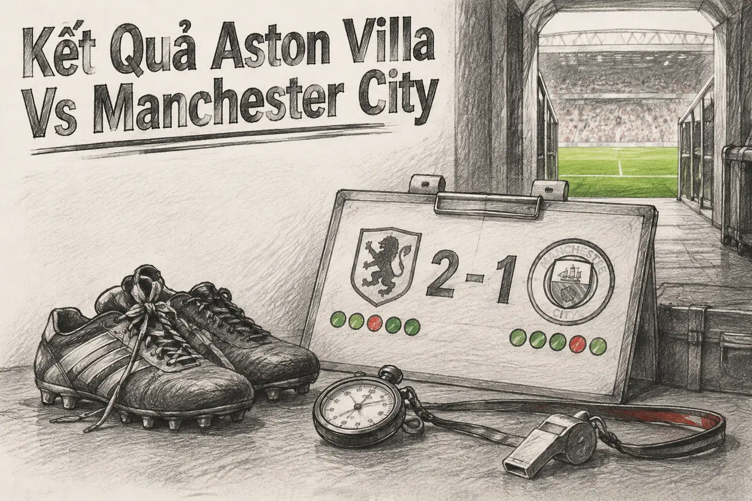 Kết Quả Aston Villa vs Manchester City Ngoại Hạng Anh: Diễn Biến Chính