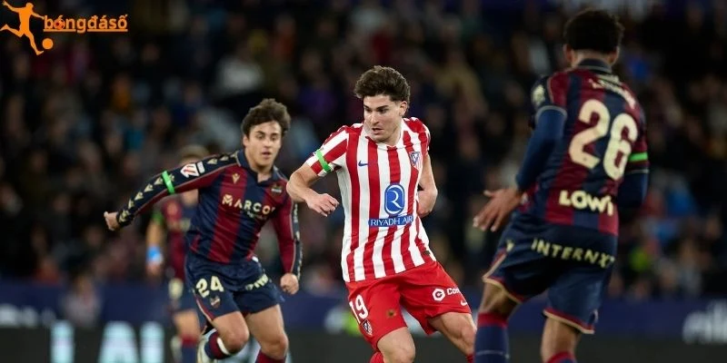 Màn chạm trán đầy kịch tính giữa Levante và Atletico
