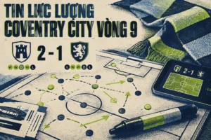 Hậu vệ Bobby Thomas đang dính chấn thương chưa được nêu rõ tính chất - tin lực lượng Coventry City vòng 9 Ngoại Hạng Anh