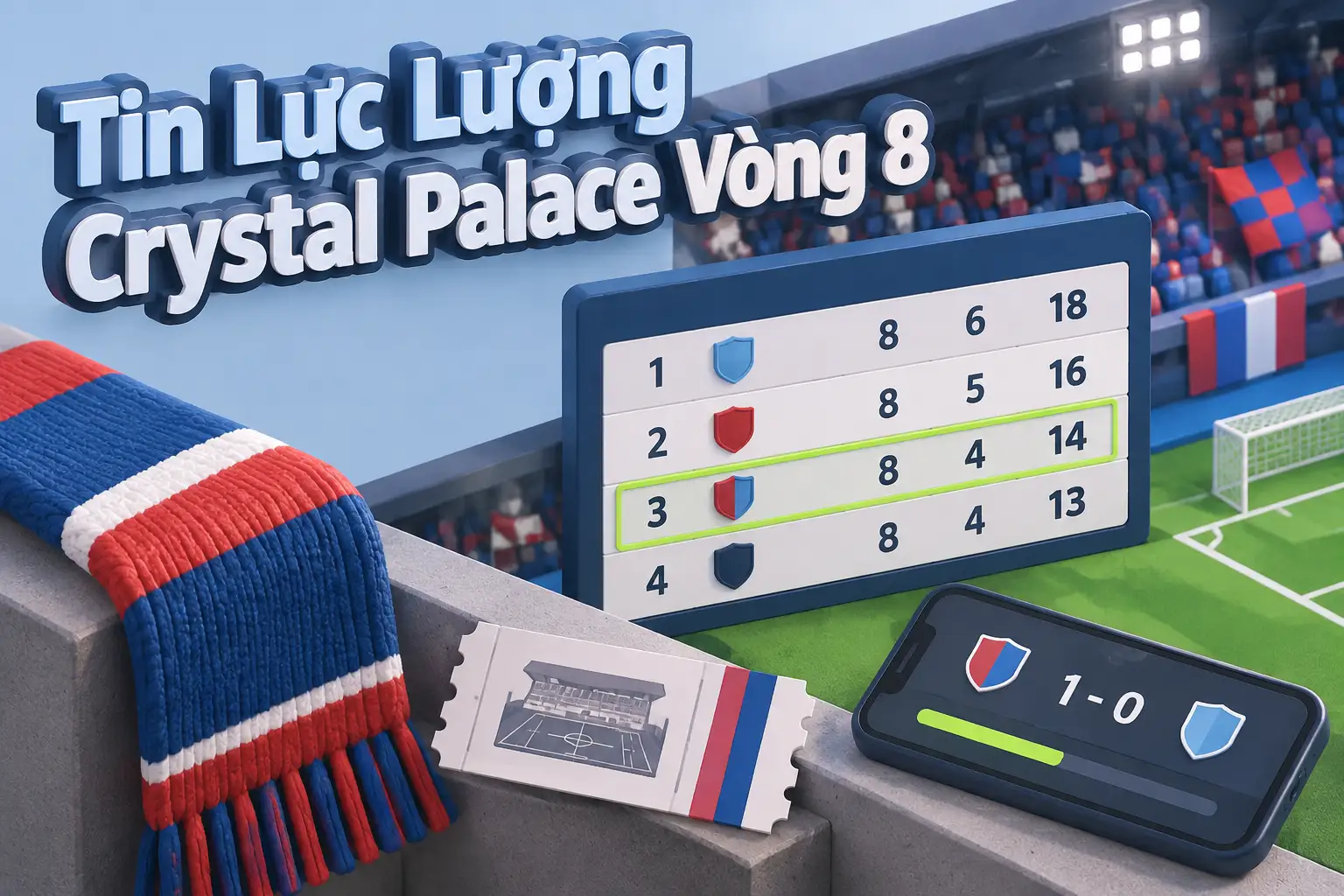 Thủ môn Dean Henderson bị chấn thương bàn chân và có 50% khả năng ra sân ở vòng tới - tin lực lượng Crystal Palace vòng 8