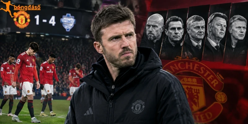 Tình hình căng thẳng của Carrick ở Man Utd